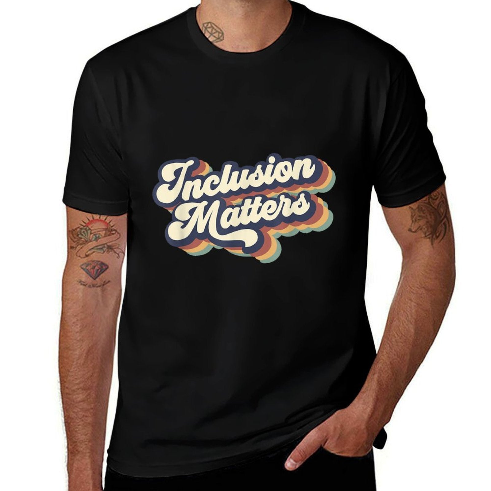 Inclusion Matters Retro Special Education Teacher Women  Durable T-Shirt