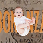 Poster Logo Bonanza Shrink-resistant Throw Blanket