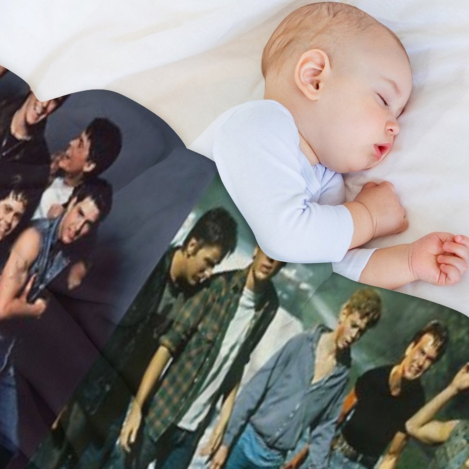 The Outsiders Scene Collage Eco-conscious Throw Blanket