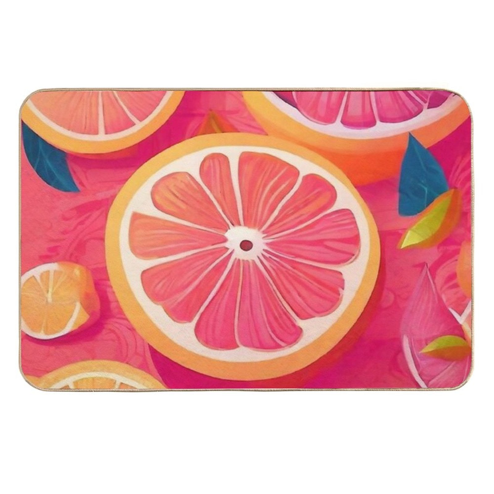 Grapefruit  Odorless Bath Mat