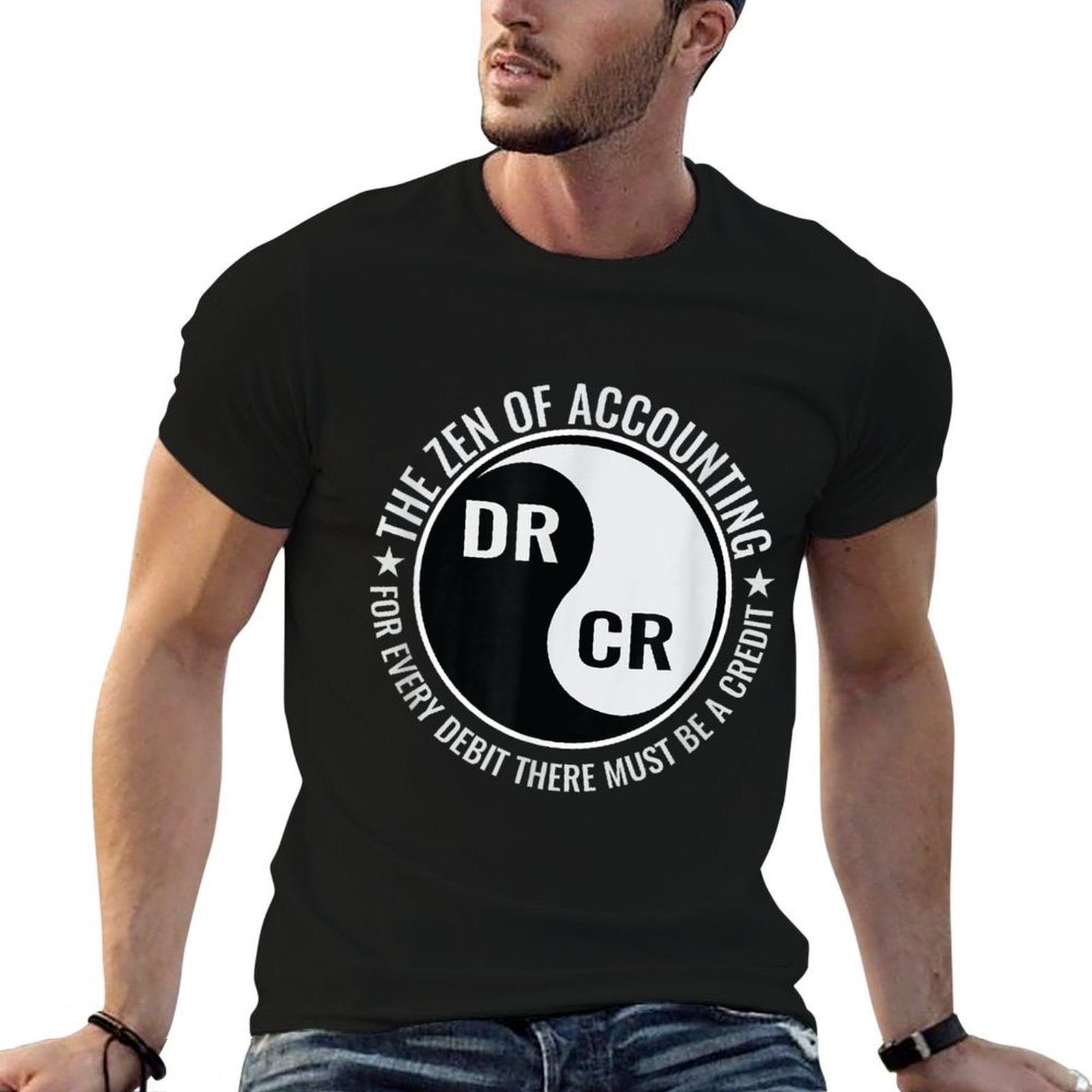 Zen of Accounting Major Degree Accountant Gift CPA  Easy-care T-Shirt