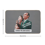 Atomkraft Für Jeden Haushalt - Eine Wichtige Investition - Dark Poster  Non-Slip Bath Mat