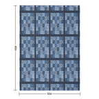 Bohemian Quilt B Premium Throw Blanket