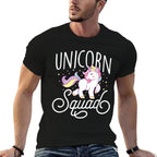 Unicorn Squad - Cute Unicorn Lovers Gift  Slim-fit Cut T-Shirt