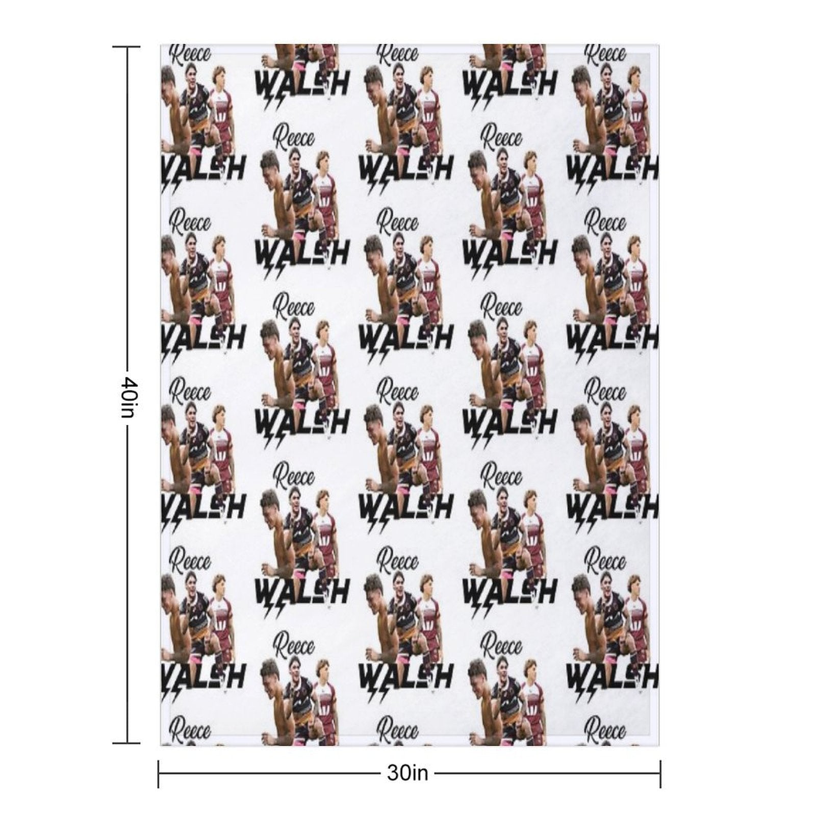 Reece Walsh Lightweight Throw Blanket