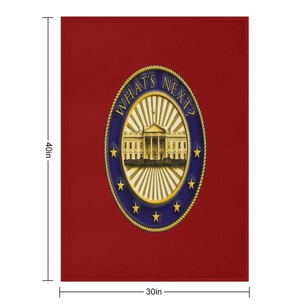 What's Next Wrinkle-free Throw Blanket