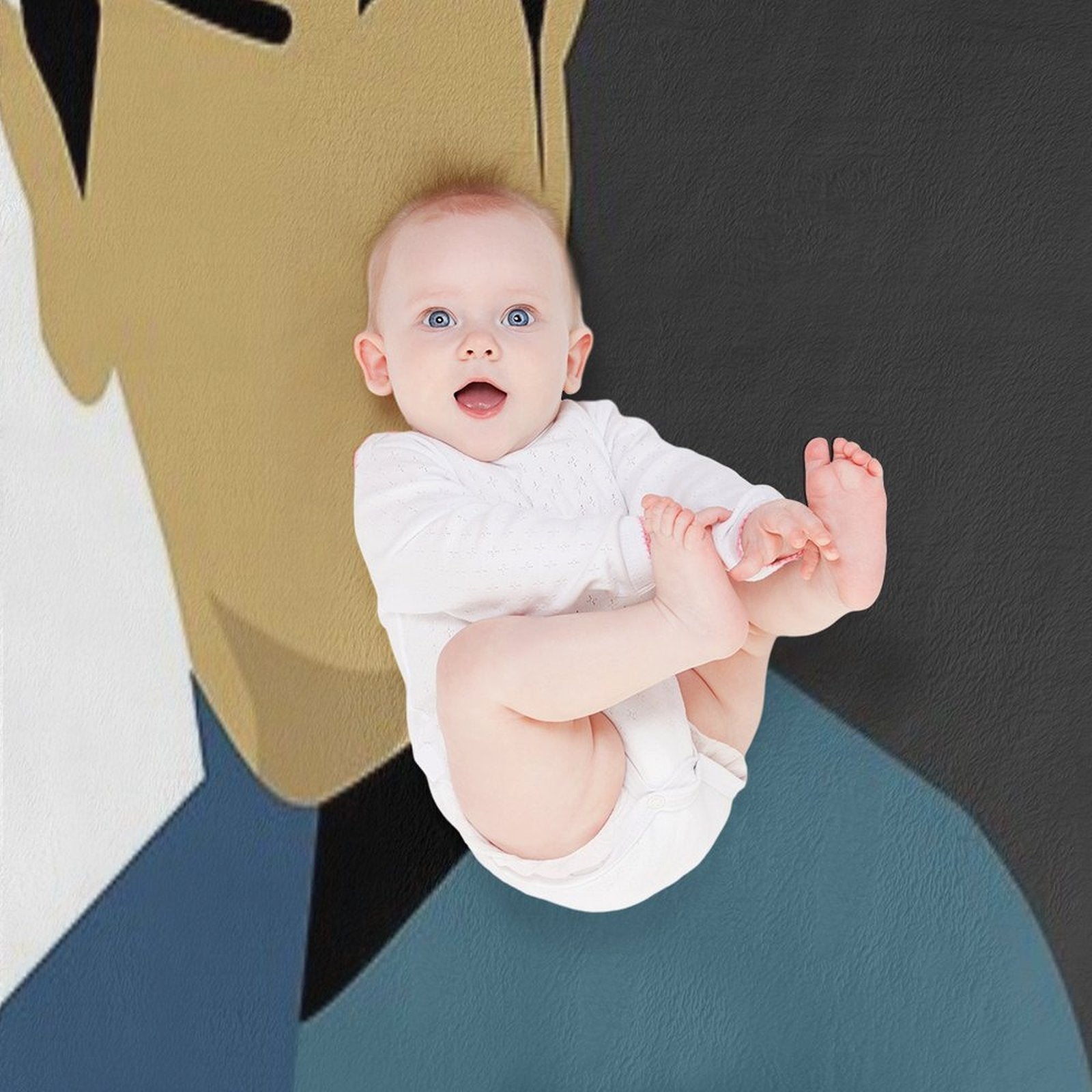 Spock Torn Plush Throw Blanket