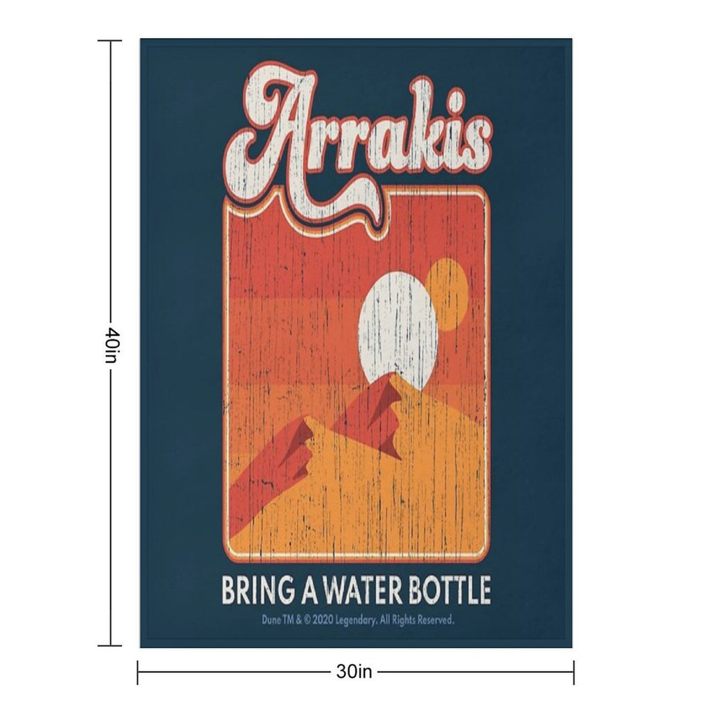 Dune 2020 Arrakis Desert Design Comfort Throw Blanket