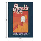 Dune 2020 Arrakis Desert Design Comfort Throw Blanket