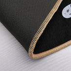 Snow Leopard Cute Kawaii Cartoon Illustration For Kids  Pet-Safe Bath Mat