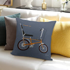 Chopper Mk1 Targa Orange 1970 Soft Gift Ready Throw Pillow