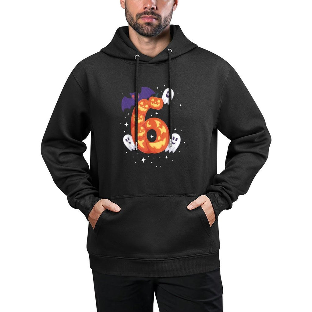 Couple Halloween Six Seven Meme 6 7 Cotton-Polyester Blend Hoodie