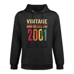 21 Year Old Gifts Vintage 2001 Limited Edition 21st Birthday Relaxed Fit Hoodie