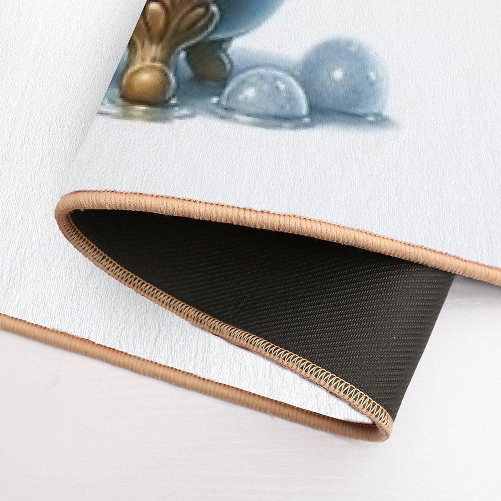 Devon Rex Bubble Bath Bliss - Funny Cat  Easy Maintenance Bath Mat