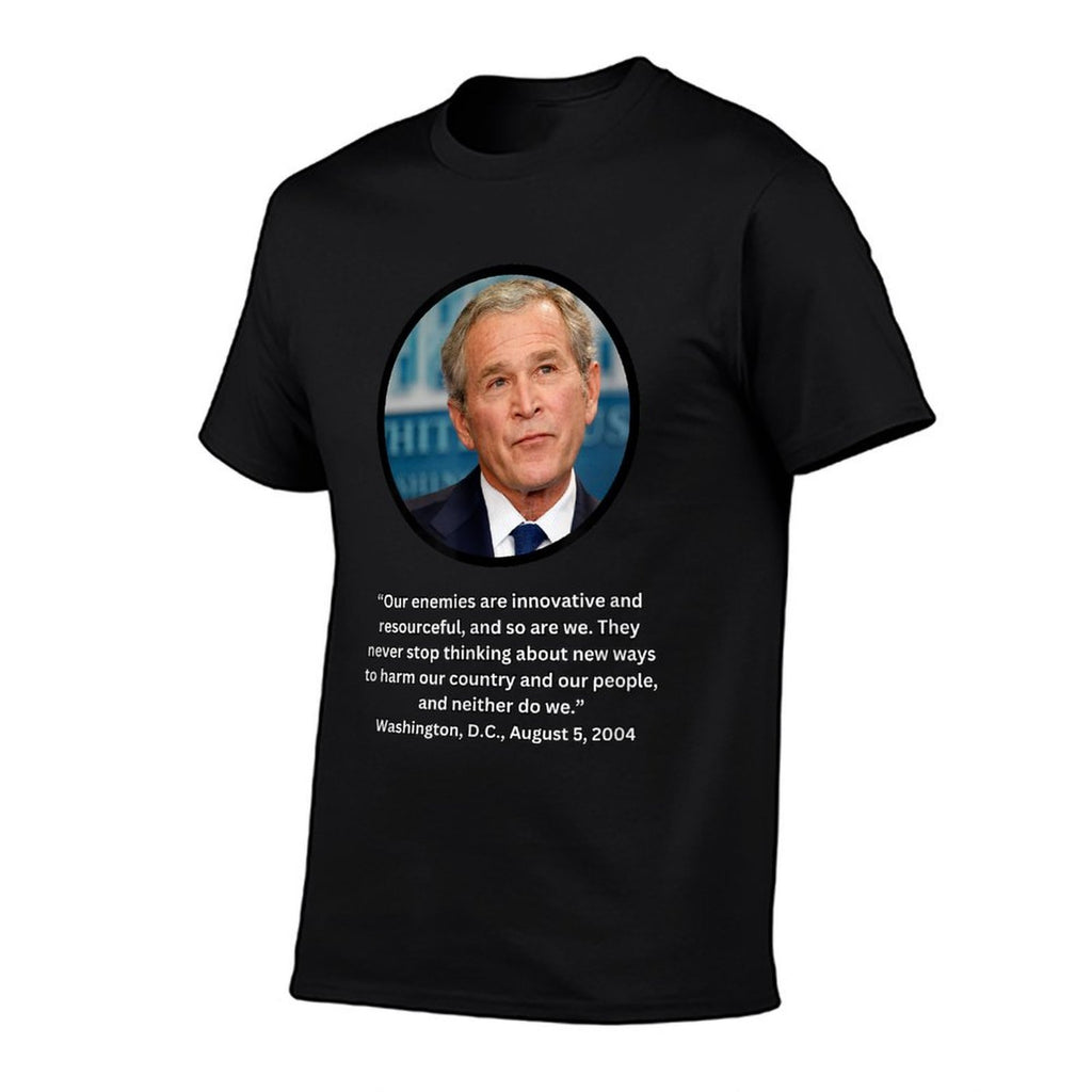 Bushisms - Funny George W. Bush Quotes  Lightweight T-Shirt