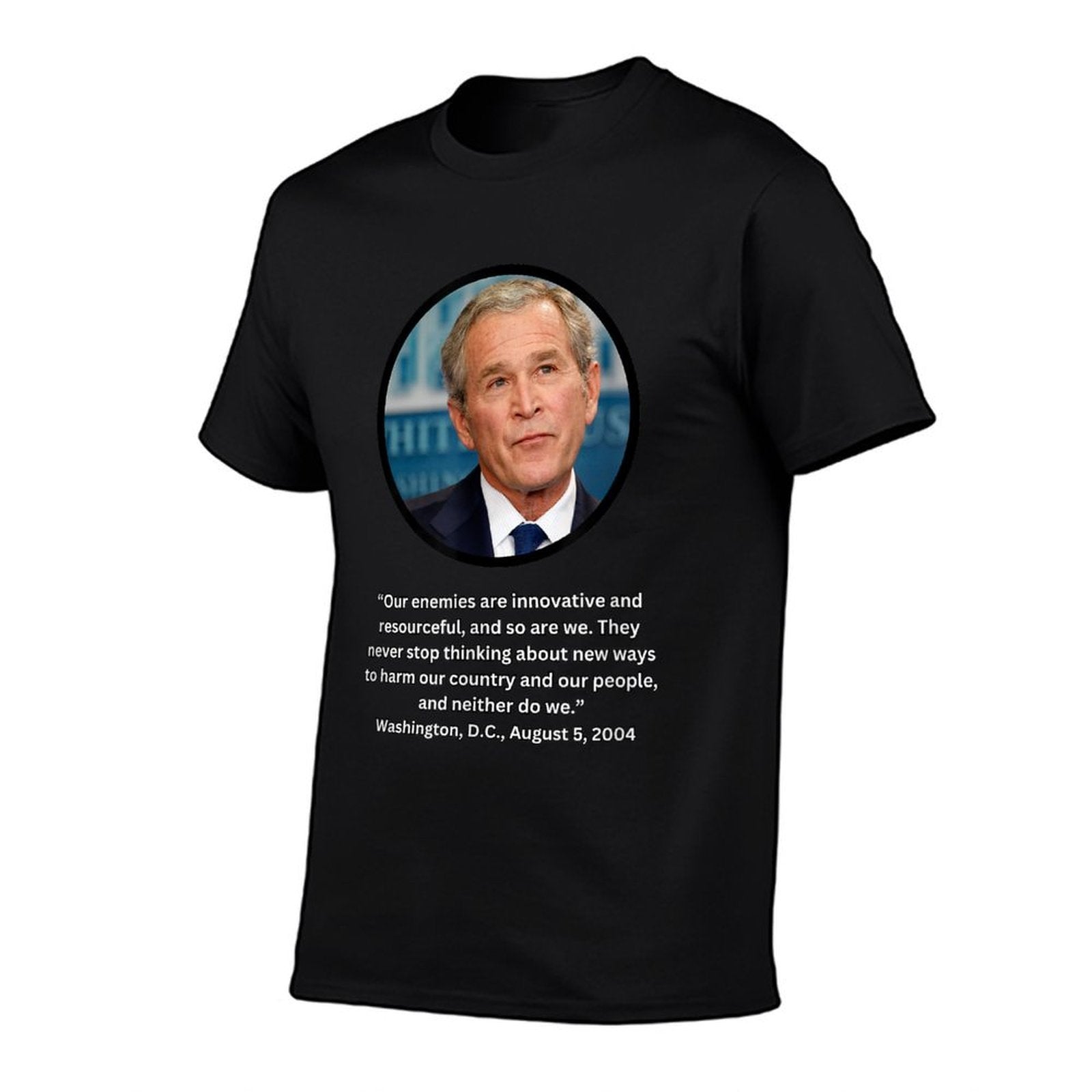 Bushisms - Funny George W. Bush Quotes  Lightweight T-Shirt