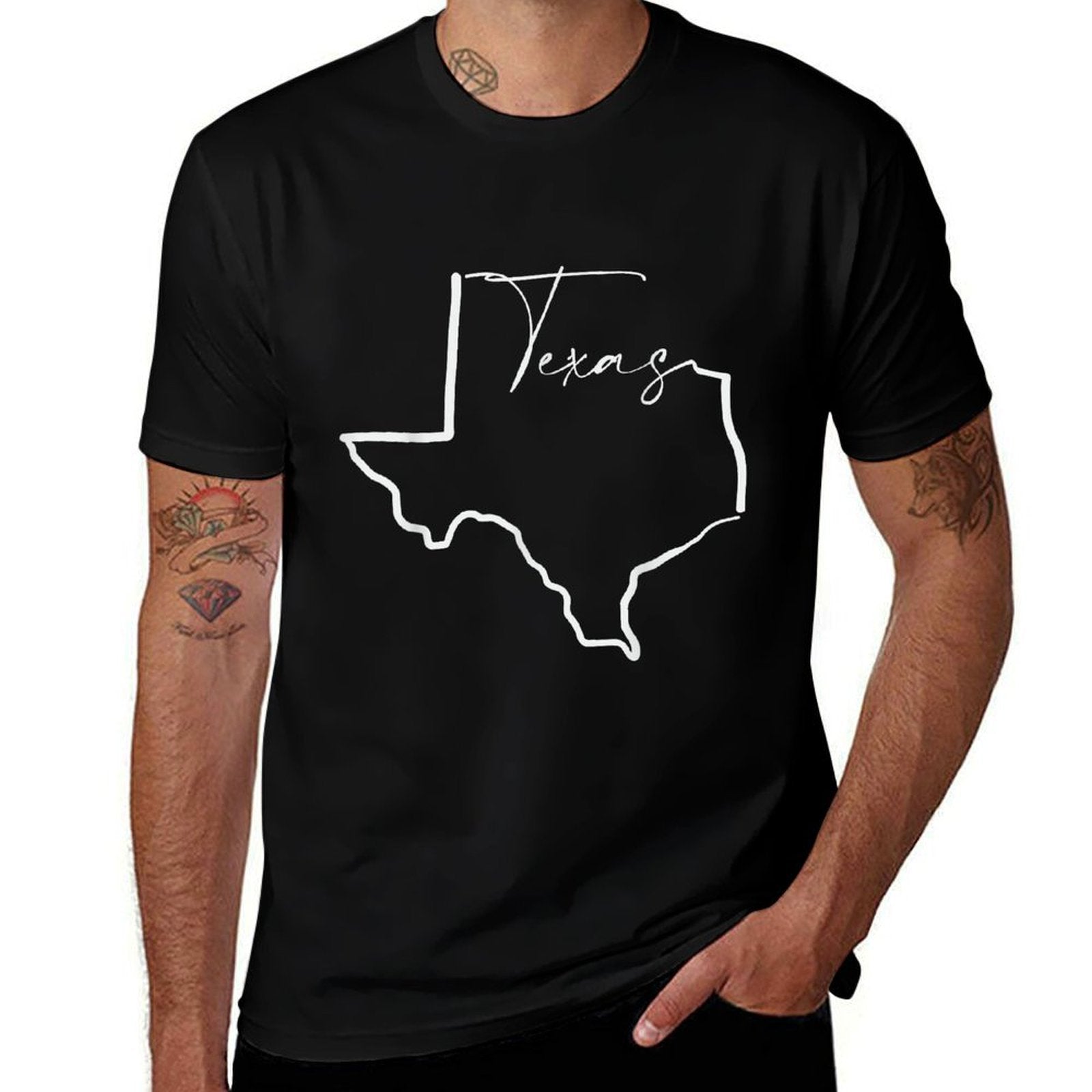 Texan Gifts Texas Texas Graphics For Women. Men TX  Eco-friendly Material T-Shirt