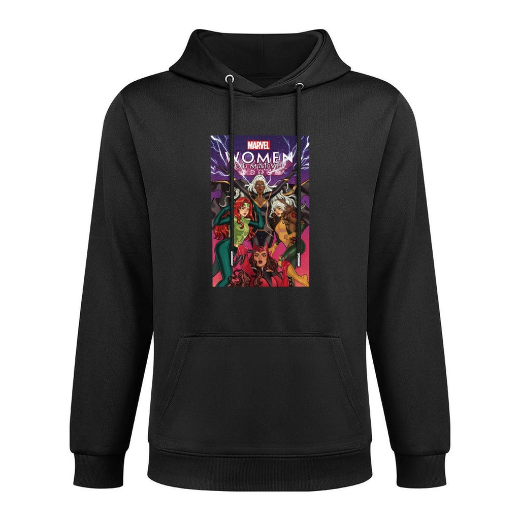 Marvel Women of Marvel Storm Rogue Jean Grey Scarlet Witch Versatile Streetwear Hoodie