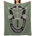 Special Forces - Insignia (United States Army) Quick-dry Throw Blanket