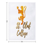 St. Olaf College Wrinkle-free Throw Blanket