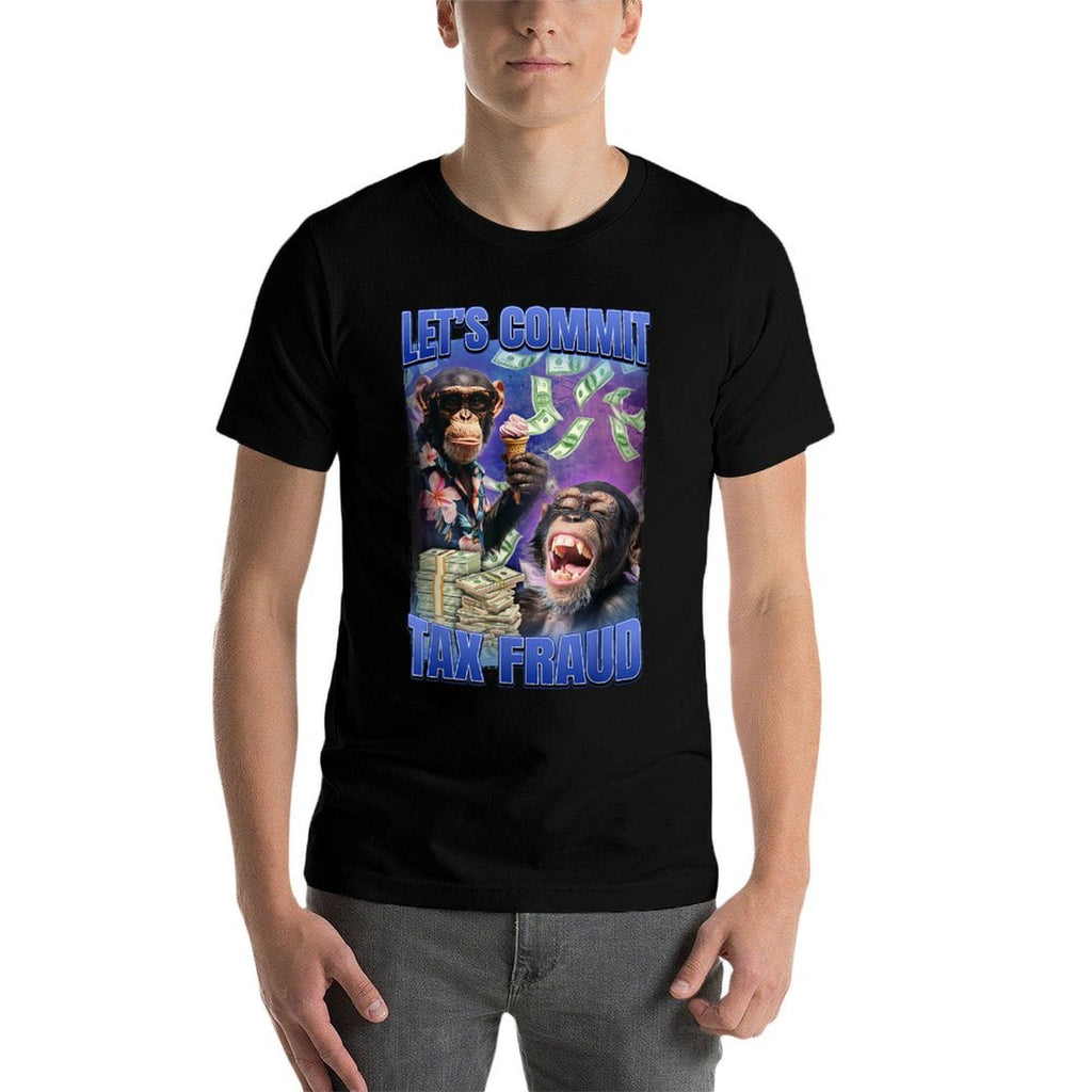 Lets Commit Tax Fraud  Fade-proof Color T-Shirt