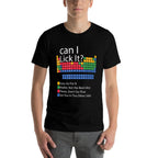 Can I Lick It Funny 100 Days Of School Periodic Table  Breathable T-Shirt