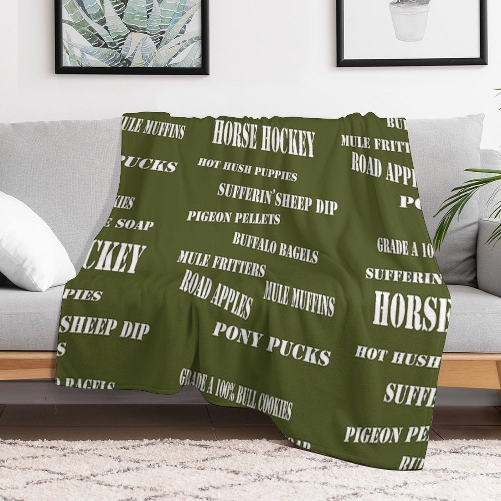 Potterisms Classic Catch Phrases All-season Throw Blanket