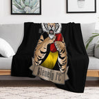 Glenelg Fc Footy Team Versatility Throw Blanket