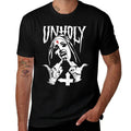 Satanic Nun Tattoos Unholy Satanism Gift  Graphic-printed T-Shirt