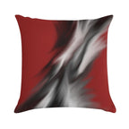 Decorative Red And Black Soft Anti-Pilling Throw Pillow