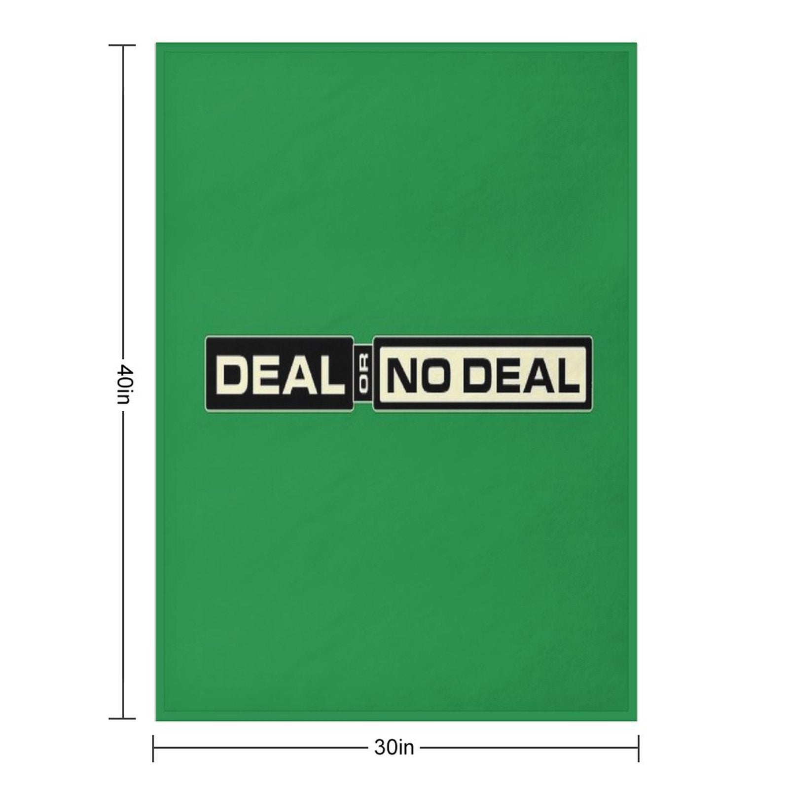 Deal Or No Deal Eco-conscious Throw Blanket