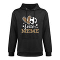 Funny Soccer Meme Leopard Meme Soccer Player Versatile Streetwear Hoodie