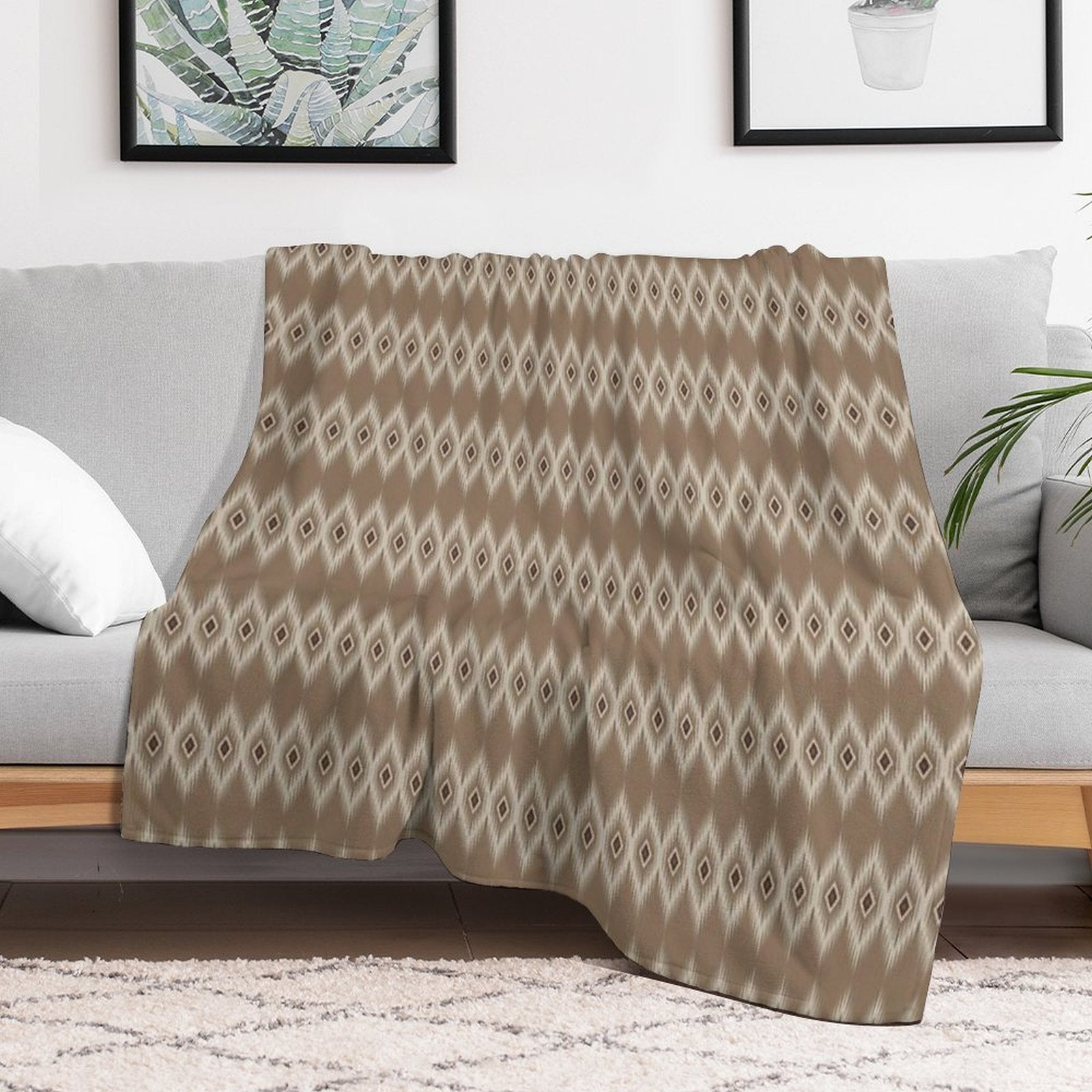 Boho Tapestry Print Anti-pilling Throw Blanket