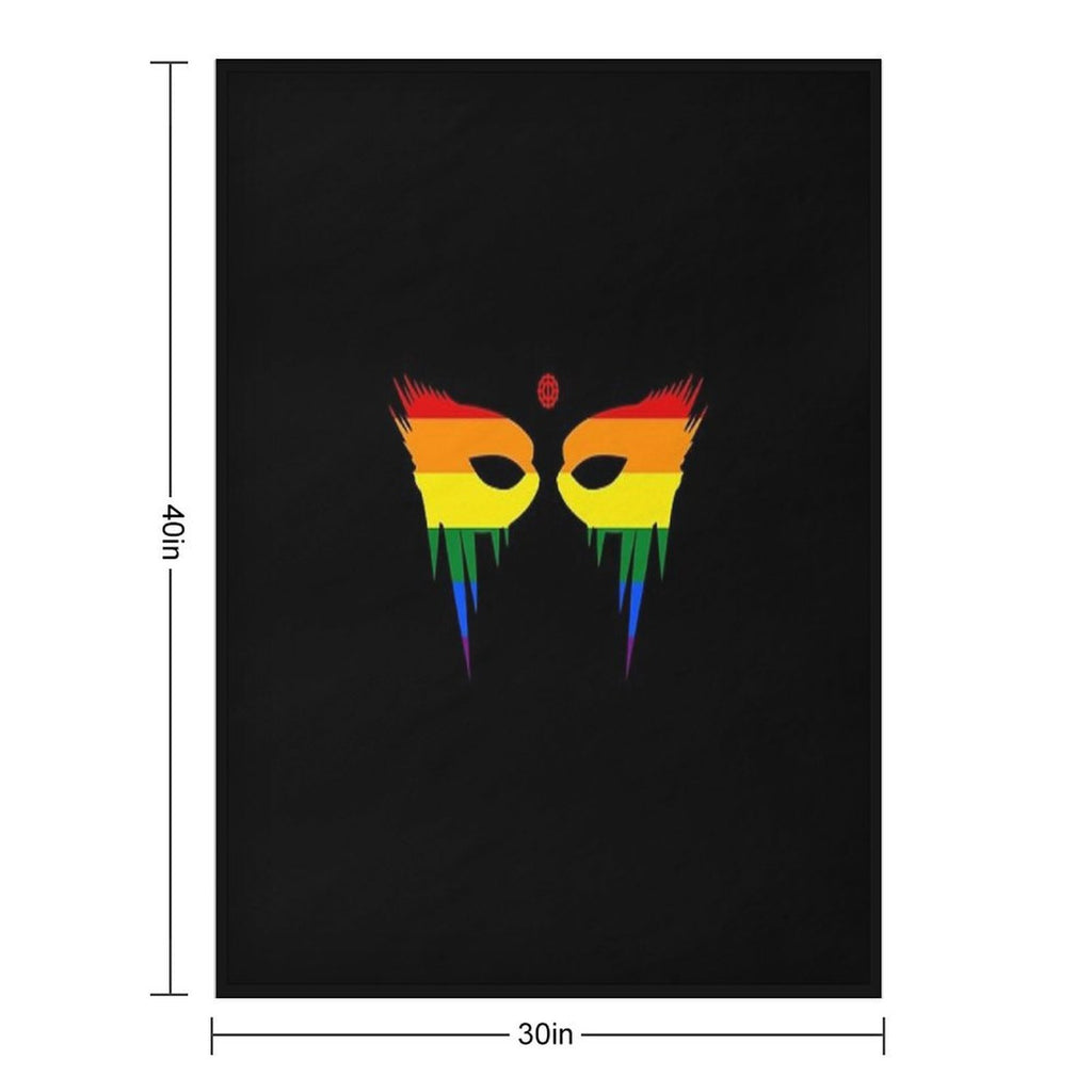 Lexa Warpaint + Headpiece Pride All-season Throw Blanket
