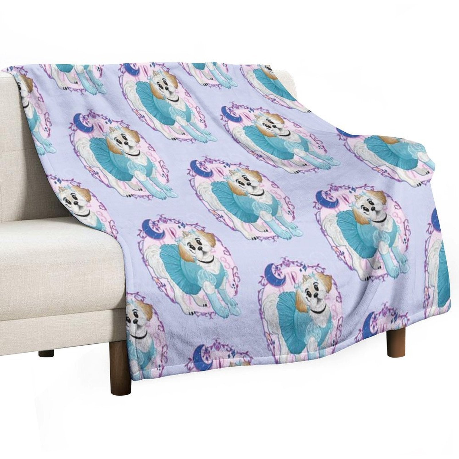 PCPP_VGER_Goldie_Cinderella_25 Gift-ready Throw Blanket