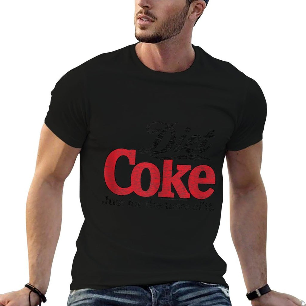 Coca-Cola - Diet Coke Retro Logo  Polyester Blend T-Shirt