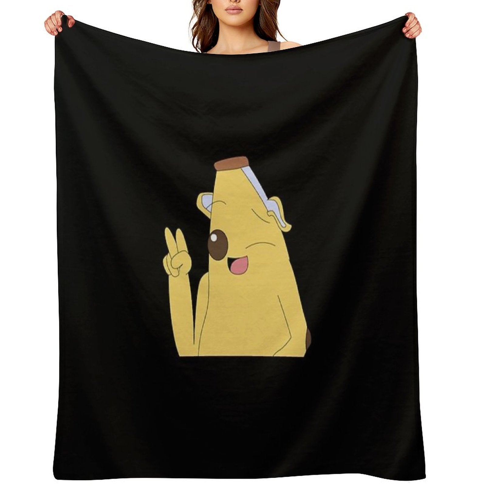 Peely Easy Care Throw Blanket