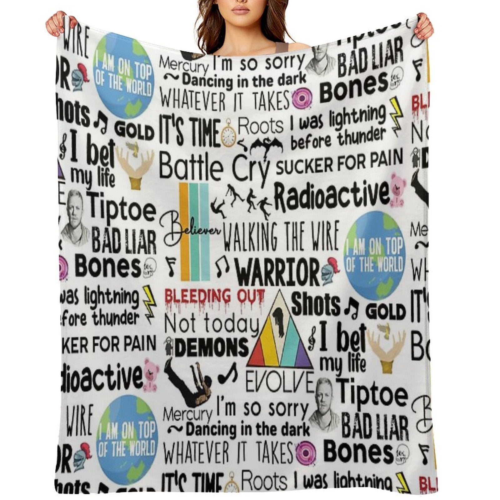 Dragons' Anthems Durable Throw Blanket