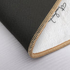 Taylor Swift Quote On Music  Eco-Friendly Bath Mat