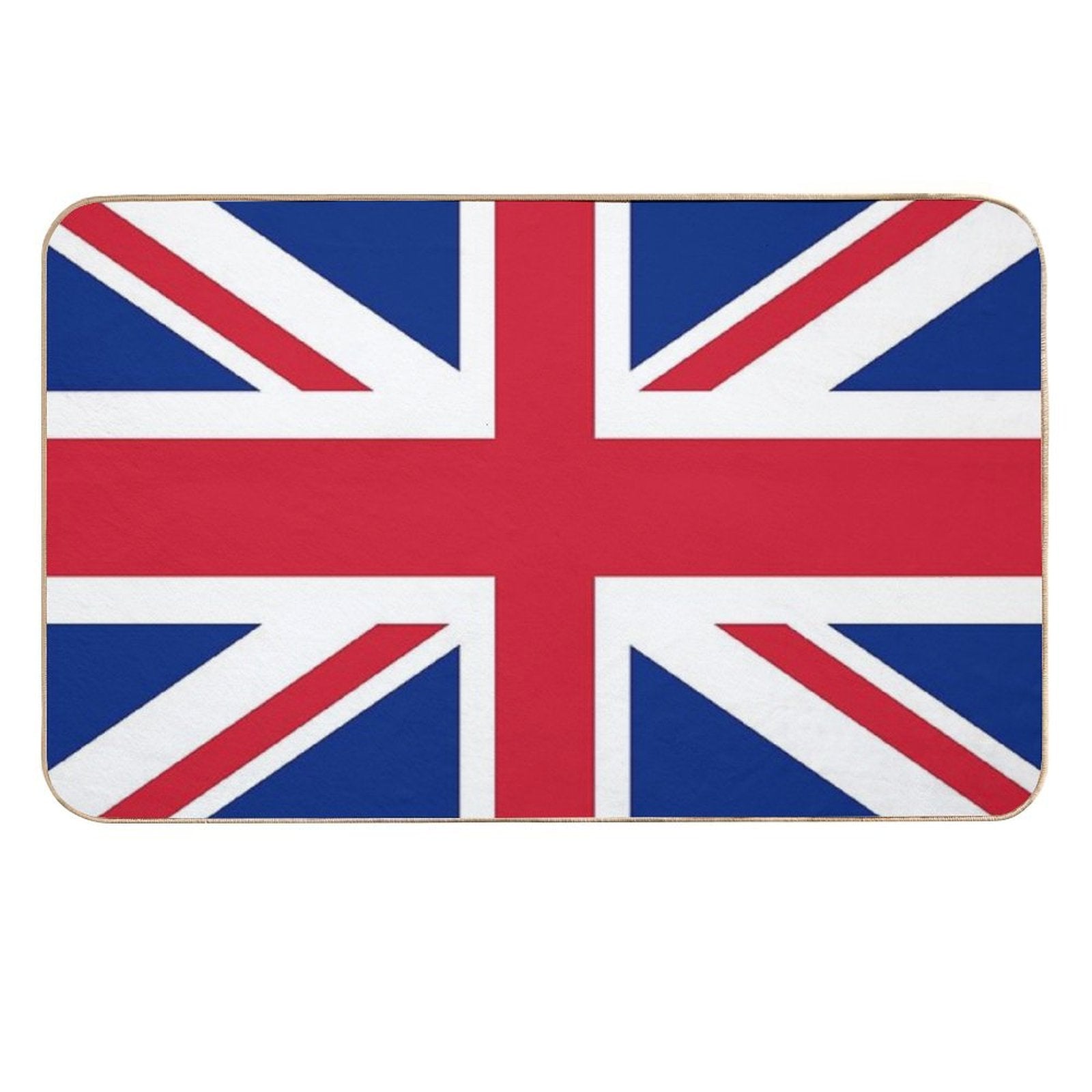 Union Jack Flag  Toxin-Free Bath Mat