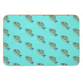 Blue Fishy  Odorless Bath Mat