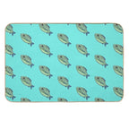Blue Fishy  Odorless Bath Mat