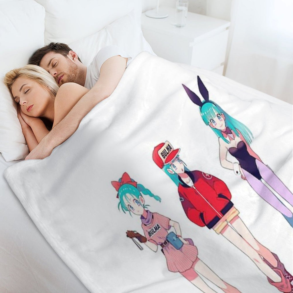 Bulma Girls Eco-conscious Throw Blanket