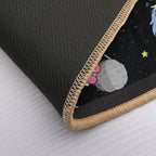 THE GALAXY COLLECTION - CHILLING IN SPACE Durable Bath Mat