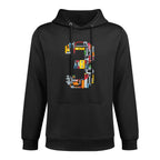 Fun 3rd Birthday Construction Building Tools Kids 3 Year Old Moisture-Wicking Hoodie