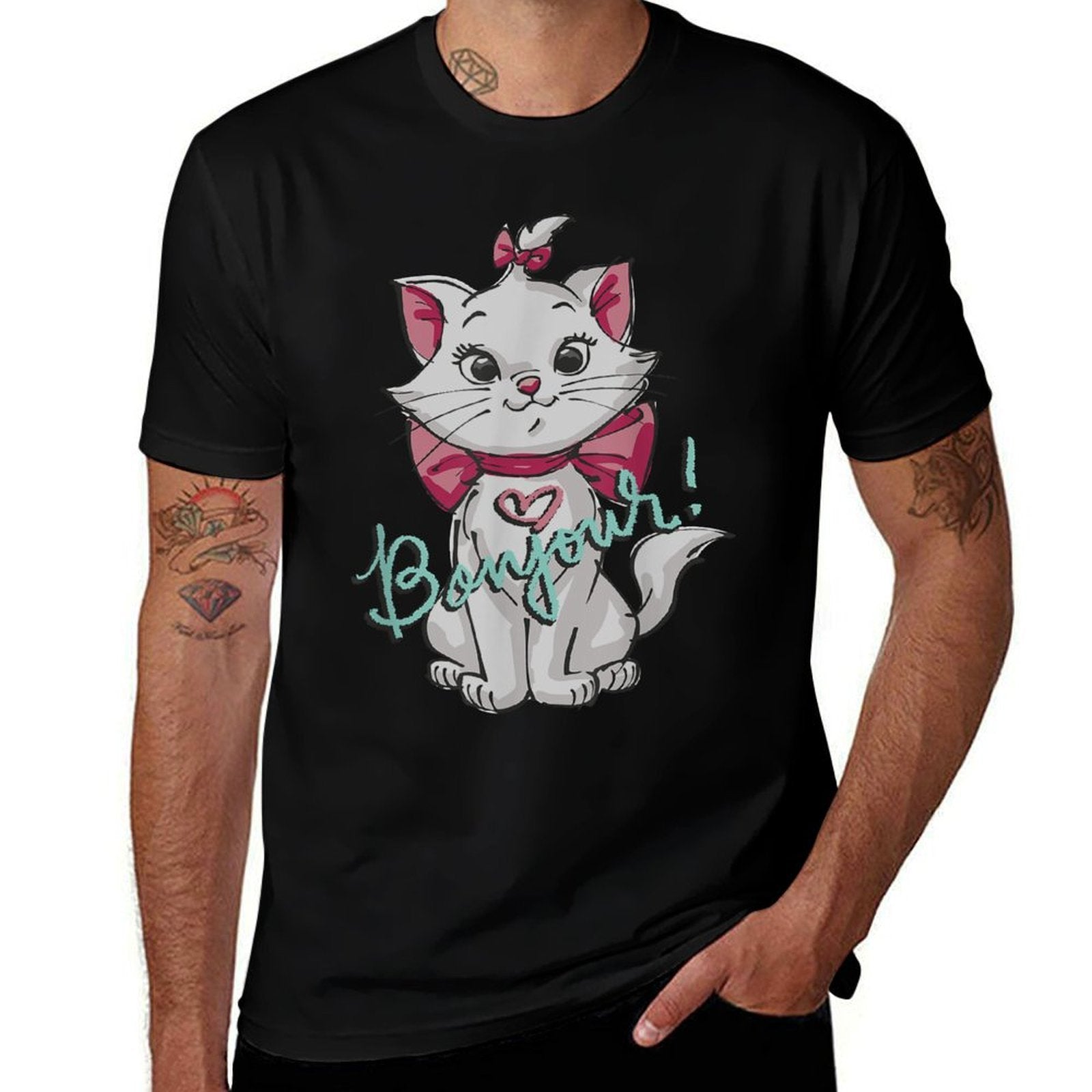 Disney Aristocats Marie Bonjour  Versatile T-Shirt