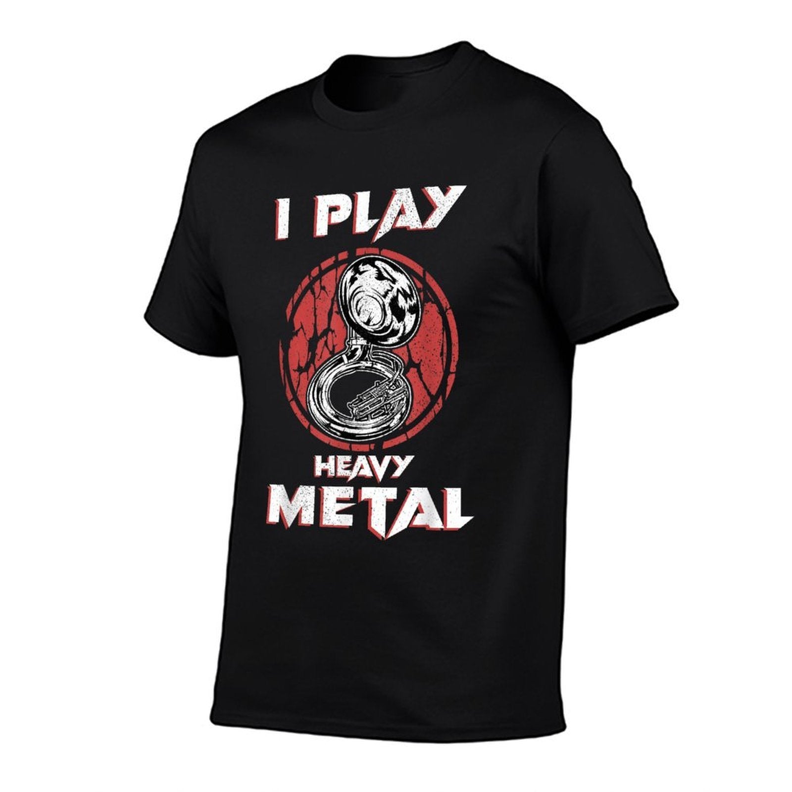 Sousaphone Play Heavy Metal Marching Band Tshirt Tuba  Affordable Price T-Shirt