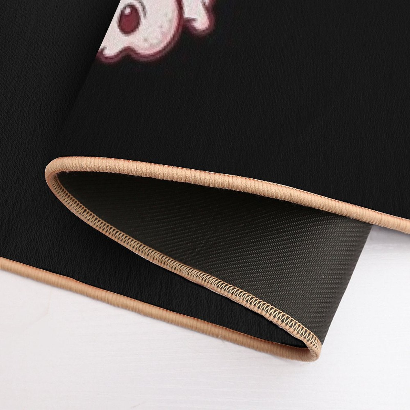 Kawaii Pastel Goth Cute Creepy Occult Cerberus  Multi-Purpose Bath Mat