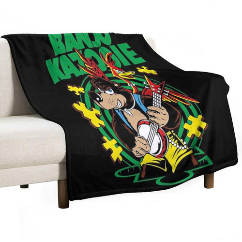 Banjo Kazooie Versatility Throw Blanket