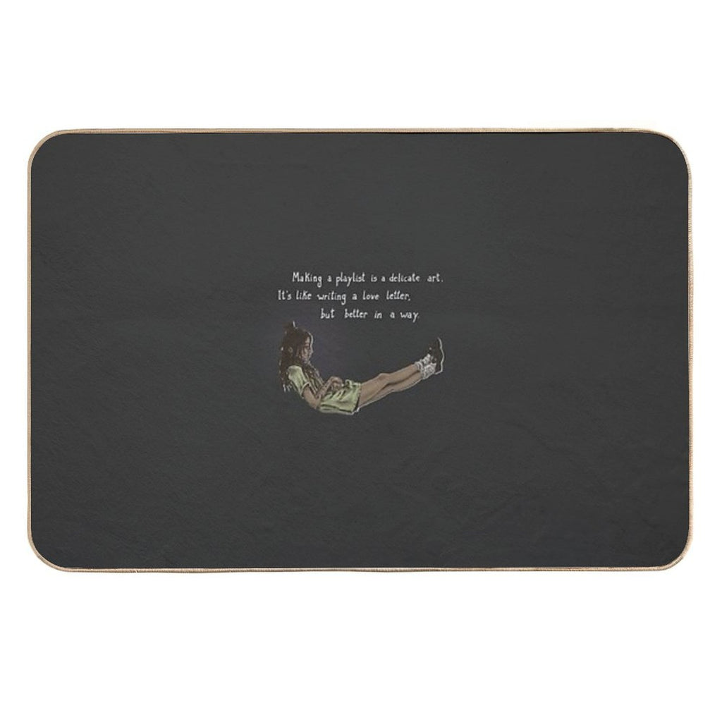 High Fidelity Rob  Easy Maintenance Bath Mat